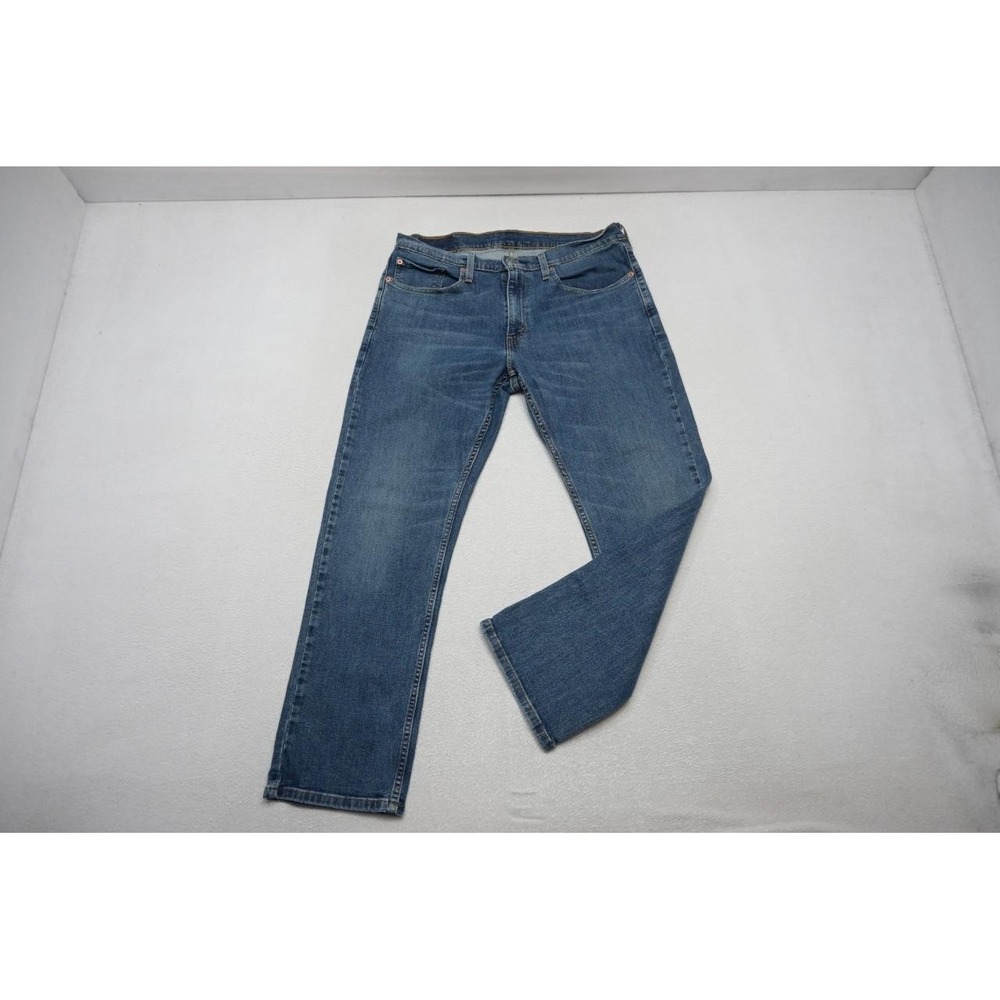 Levi's 559 Relaxed Straight Fit Stretch Rugged Blue Denim Jeans Mens Sz 34 x 30